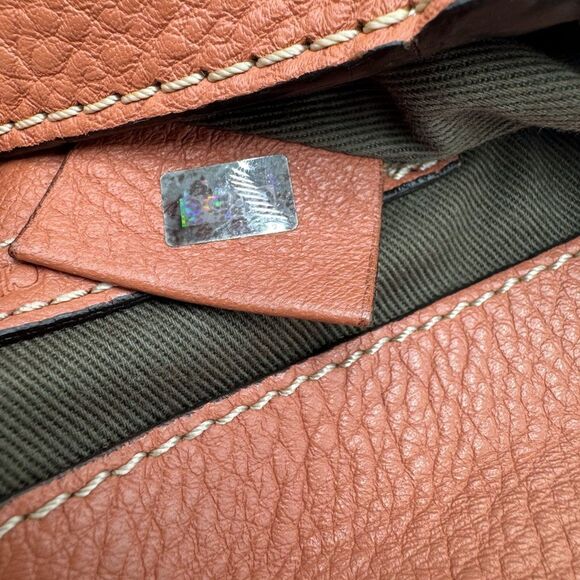 Auth Chloe Mini Marcie Pink Leather Crossbody Saddle Bag Preloved Purse - Picture 14 of 14